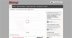 Desktop Screenshot of memup.fr